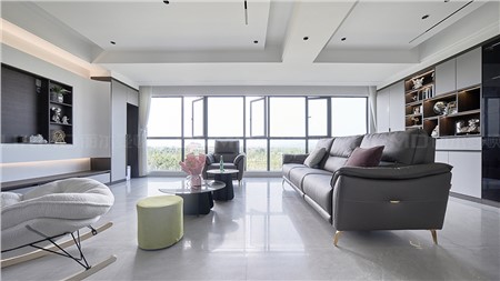 12.6w搞定116m²現代風格的家 | 麗爾曼頓全房全屋定制