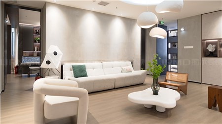 長沙大規(guī)模實景展廳85m² | 麗爾曼頓全屋整裝定制