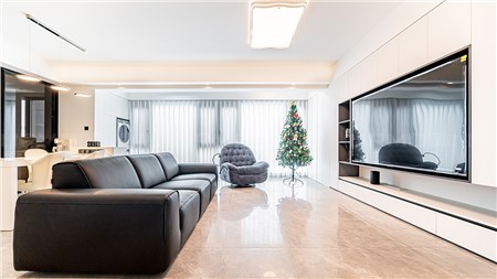 15.8w打造現代輕奢風格的家138m² | 麗爾曼頓全房全屋定制