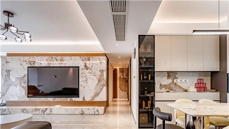 6w打造現(xiàn)代風(fēng)格的家143m² | 麗爾曼頓全房全屋定制