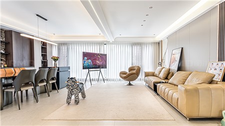 12.8w打造現(xiàn)代風(fēng)格風(fēng)格的家125m² | 麗爾曼頓全房全屋整裝