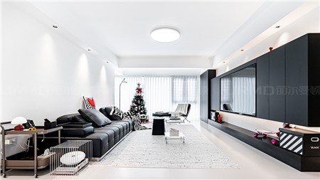 12.8w打造現代黑白灰風格的家152m² | 麗爾曼頓全房全屋定制