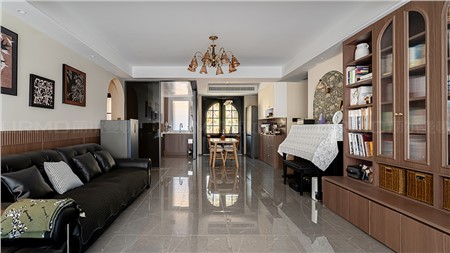 11w打造中古風(fēng)格的家143m² | 麗爾曼頓全房全屋定制