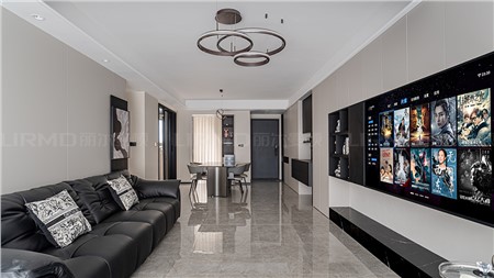 16.8w打造現(xiàn)代極簡(jiǎn)風(fēng)格的家143m² | 麗爾曼頓全房全屋整裝